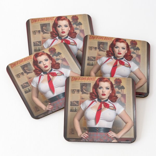 Item preview, Sexy Vintage School Teacher Pin Up designed and sold by MissSaylor.