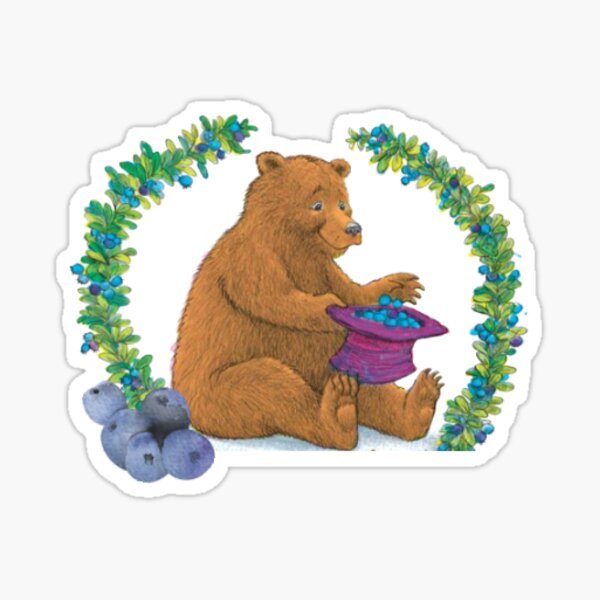 Item preview, Jamberry blueberry bear designed and sold by peculiargorl.