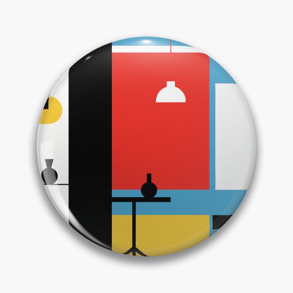 Item preview, Bauhaus Geometric Art Print Minimalist Design designed and sold by Timegraf.