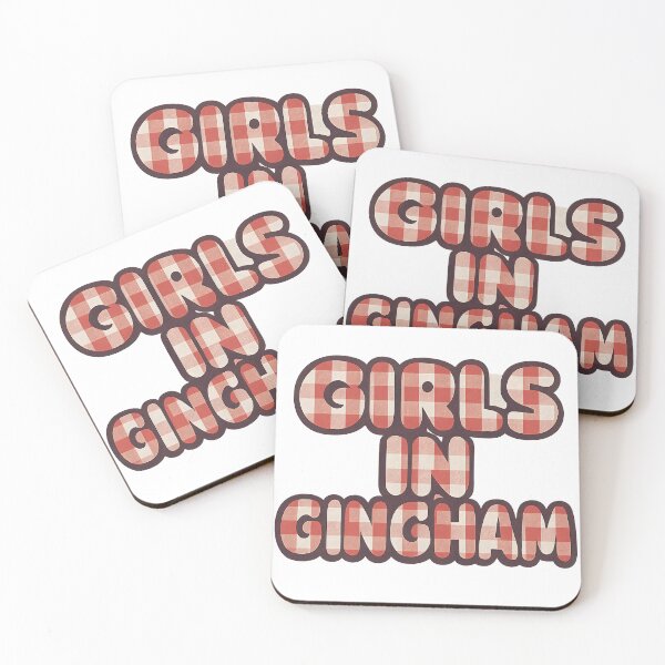 Item preview, Girls In Gingham – Bold Retro Typography designed and sold by Haus Of Sin.