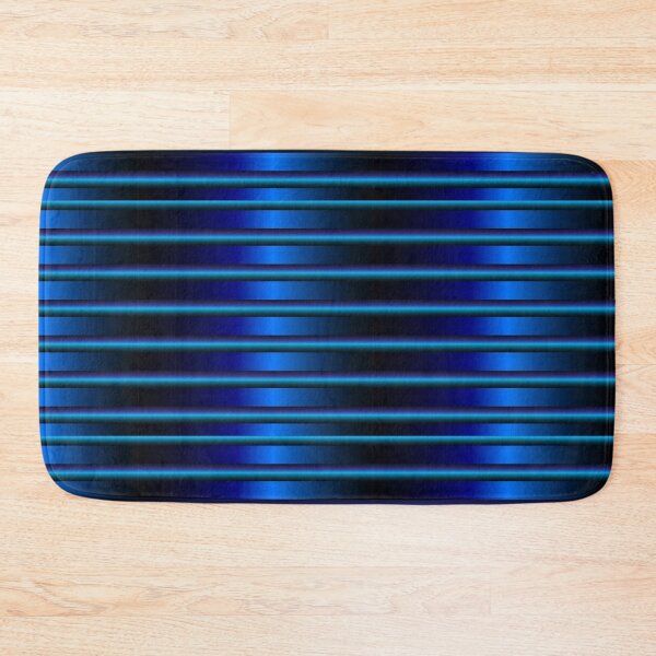 Item preview, Seamless pttern background of electric blue Horizontal light bulbs. Creates a pipe like surface. designed and sold by CreativebyTKK.