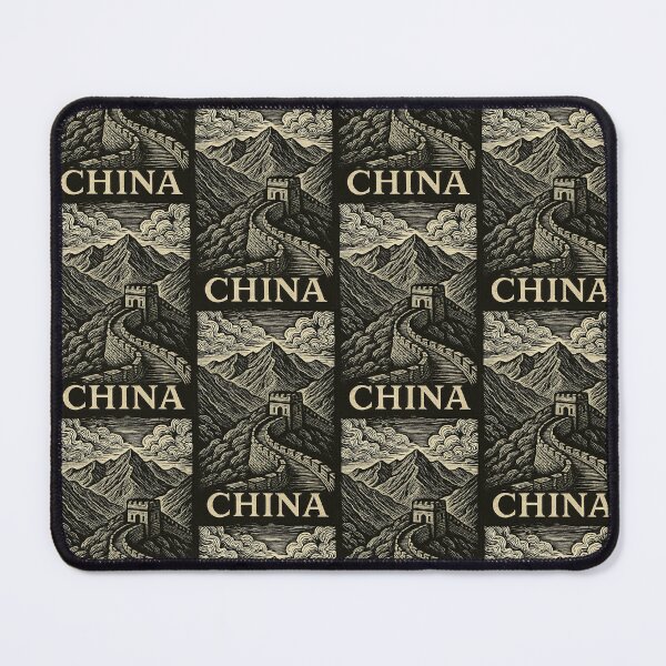 Item preview, China Linocut Style  designed and sold by Thistle-TShop.