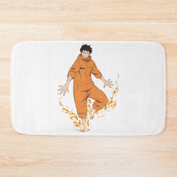 Item preview, Shinra Kusakabe stand with fire designed and sold by Anime-ascrocco.