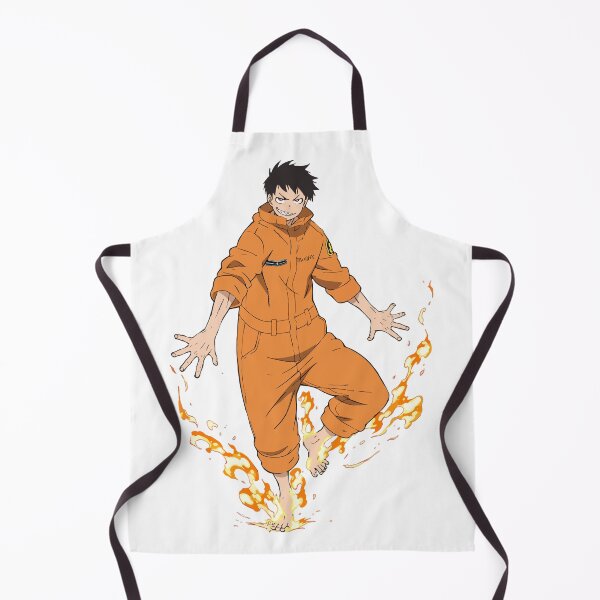Item preview, Shinra Kusakabe stand with fire designed and sold by Anime-ascrocco.