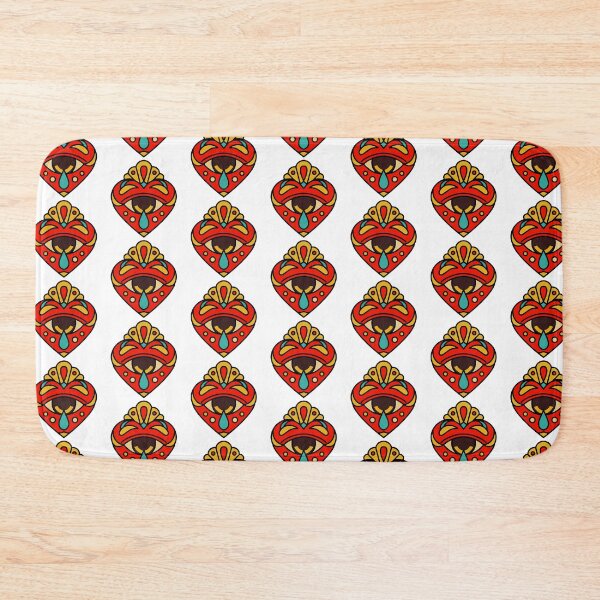 Item preview, Aztec Sacred Heart Tattoo designed and sold by Hellagreat.