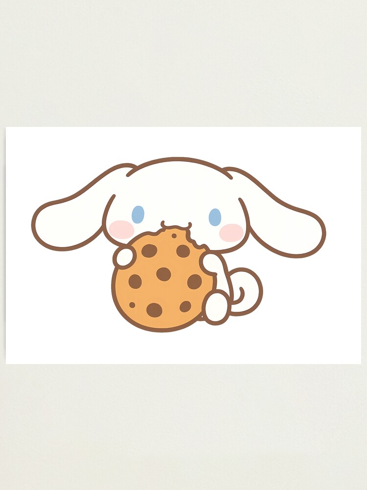 Cinnamoroll Cookie Photographic Print