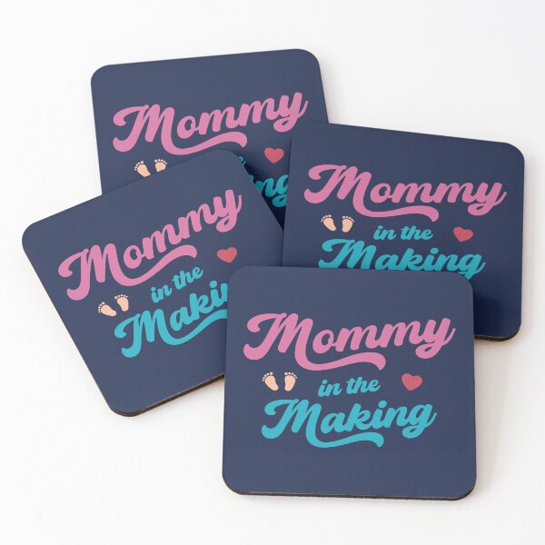 Item preview, Mommy in the Making (Colour Text on Blue) designed and sold by STUDIO-72.