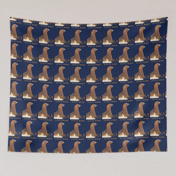 Item preview, Alaska Territory Bird The Willow Ptarmigan designed and sold by taiche.