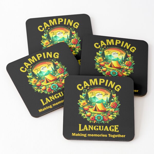 Item preview, Camping Is Our Love Language Summer Vacation Family Matching  designed and sold by Creat-Des.