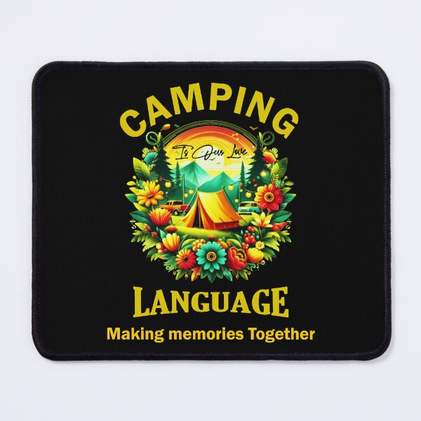 Item preview, Camping Is Our Love Language Summer Vacation Family Matching designed and sold by Creat-Des.