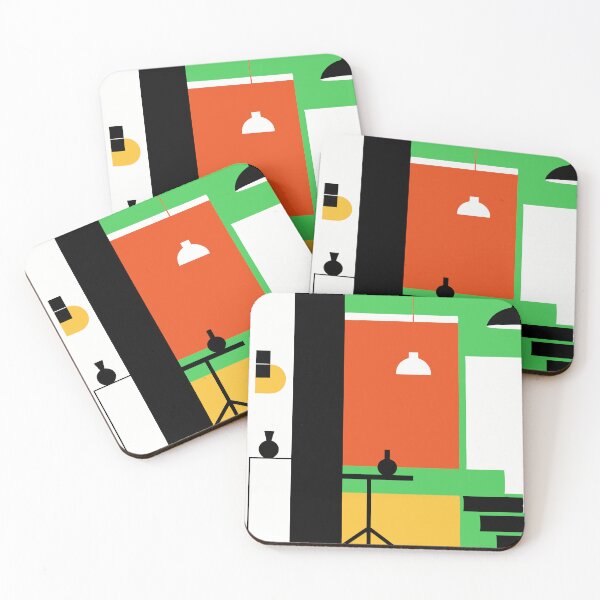 Item preview, Bauhaus Geometric Art Print Minimalist Design designed and sold by Timegraf.