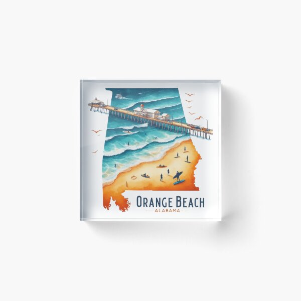 Item preview, Orange Beach Alabama designed and sold by justinkameron.