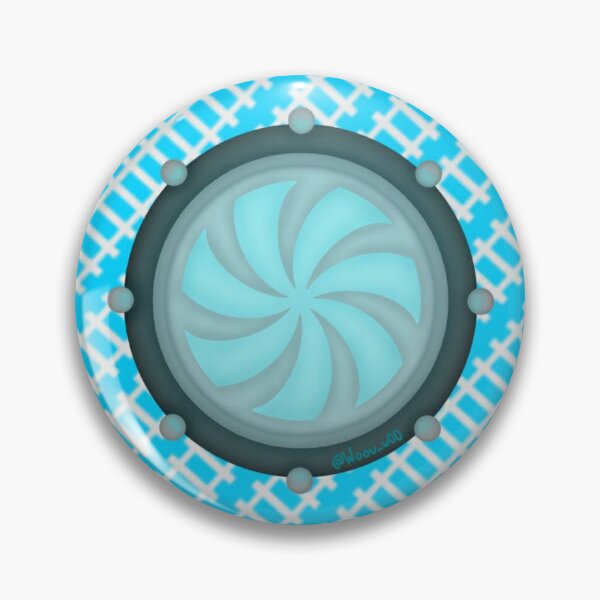 Item preview, Blue Lightnings Emblem designed and sold by WoouWoo.