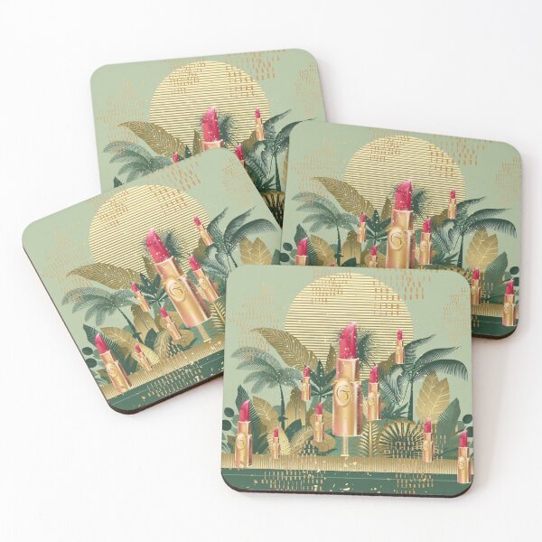 Item preview, Elegant Gold Tropical Jungle Pattern | Botanical Palm Leaves Design designed and sold by Sugar Wisdom .