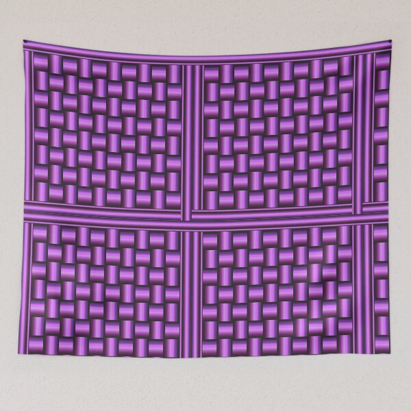 Item preview, seamless pattern Vibrant Purple Gradient Checkered Seamless. creating a grid like texture. designed and sold by CreativebyTKK.