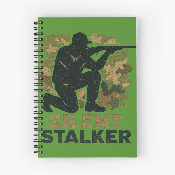 Item preview, Silent Stalker – Camouflage Hunter Silhouette designed and sold by ForestPainter.