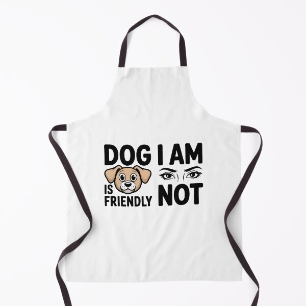 Item preview, Dog Is Friendly I Am Not – Sarcastic Saying For Dog Lovers designed and sold by GRABAPSHOP.
