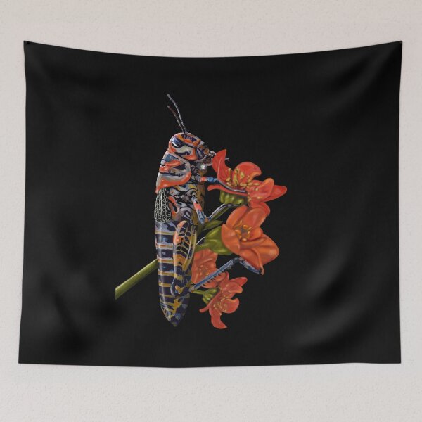 Item preview, Wildlife: Colourful Grasshopper no background designed and sold by Waubamik Perry.