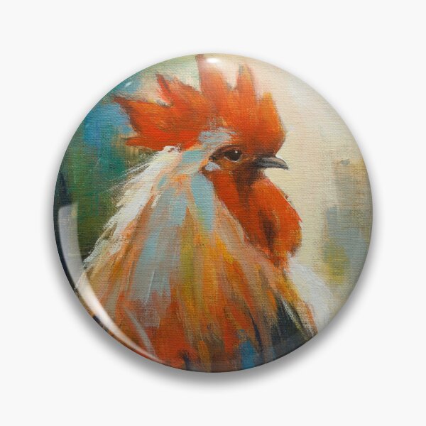 Item preview, Cockerel Rooster portrait designed and sold by johnartist.