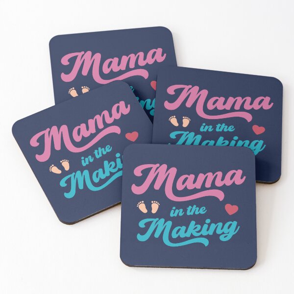 Item preview, Mama in the Making (Colour Text on Blue) designed and sold by STUDIO-72.