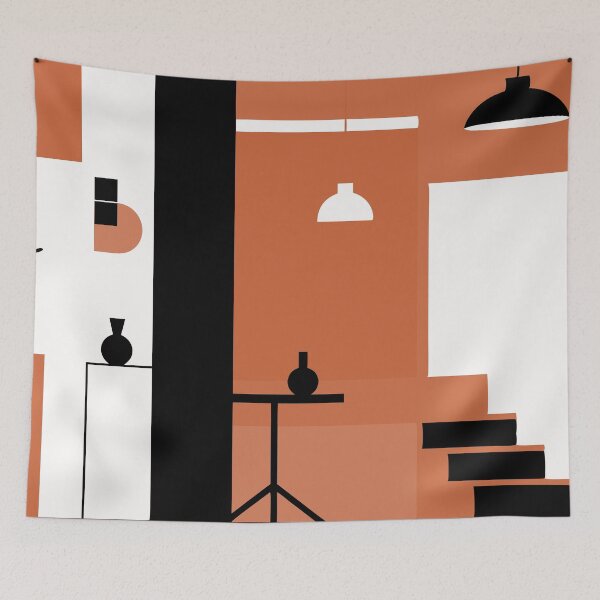 Item preview, Bauhaus Geometric Art Print Minimalist Design designed and sold by Timegraf.
