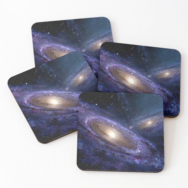 Item preview, Colorful Colliding Galaxies - Jigsaw Puzzle, etc designed and sold by jecphotography and art.