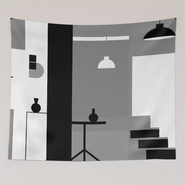 Item preview, Bauhaus Geometric Art Print Minimalist Design designed and sold by Timegraf.