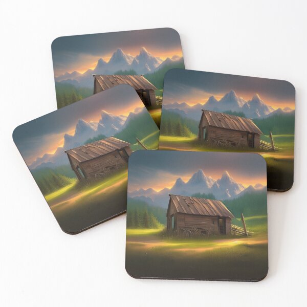 Item preview, Old Shack in the Mountains designed and sold by Korral.