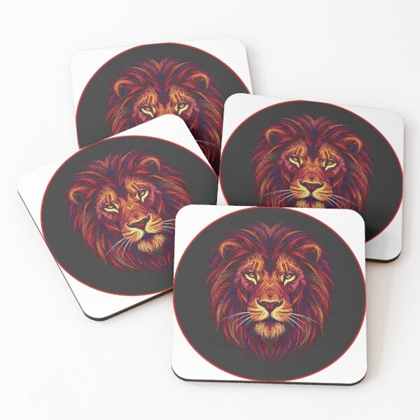 Item preview, Red Lion 0001 designed and sold by ZeyxisArt.