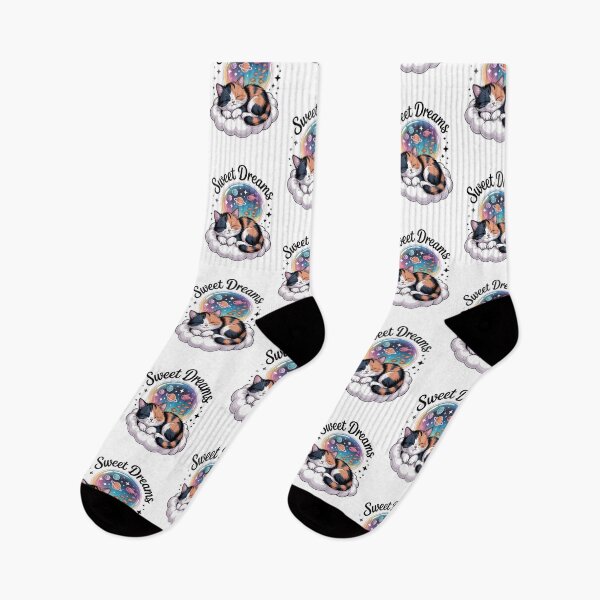 Item preview, Dreaming Cat about Fish | Whimsical designed and sold by MyFashionDreams.
