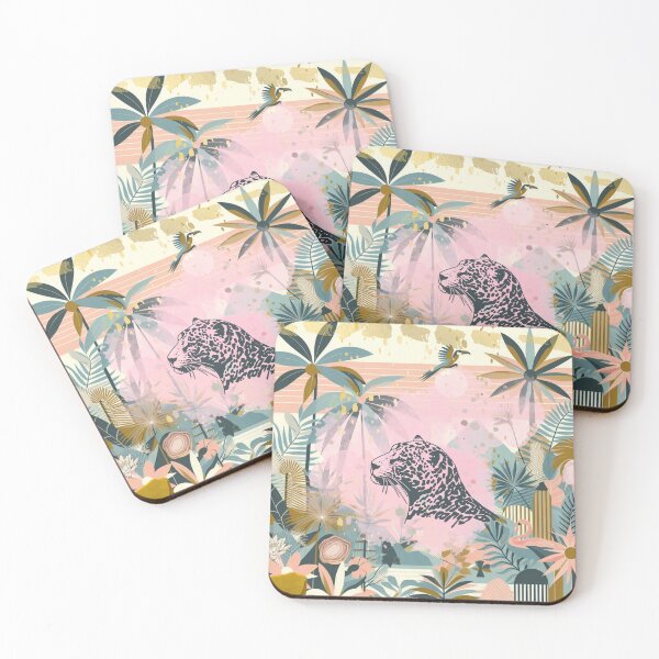 Item preview, Elegant Gold Tropical Jungle Pattern | Botanical Palm Leaves Design designed and sold by Sugar Wisdom .
