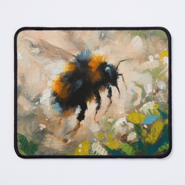 Item preview, Bumblebee portrait original acrylic painting. designed and sold by johnartist.