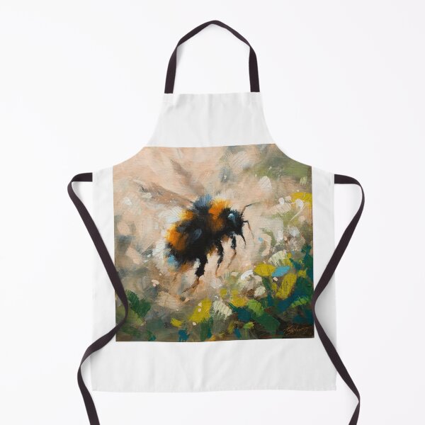 Item preview, Bumblebee portrait original acrylic painting. designed and sold by johnartist.