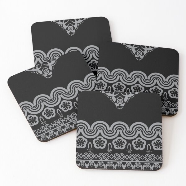 Item preview, Seamless pattern with black and white background  Seamless design of geometric patterns is part of the fabric, background, carpet, tile, clothing, backdrop etc. designed and sold by Wunnipaogtun.