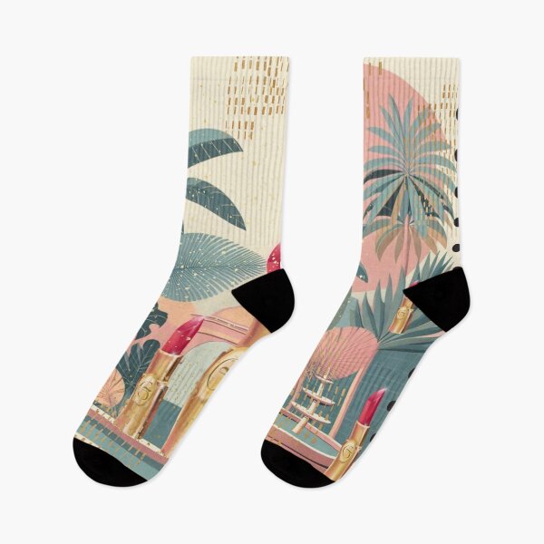 Item preview, Elegant Gold Tropical Jungle Pattern | Botanical Palm Leaves Design designed and sold by Sugar Wisdom .