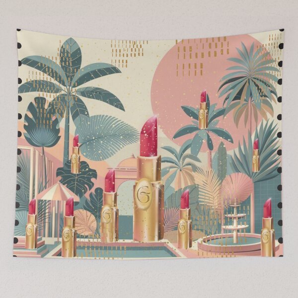 Item preview, Elegant Gold Tropical Jungle Pattern | Botanical Palm Leaves Design designed and sold by Sugar Wisdom .