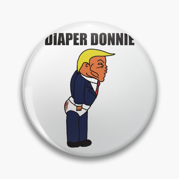 Item preview, Diaper Donnie – Anti-Trump Protest Design | Political Satire Art designed and sold by Asmariooo.
