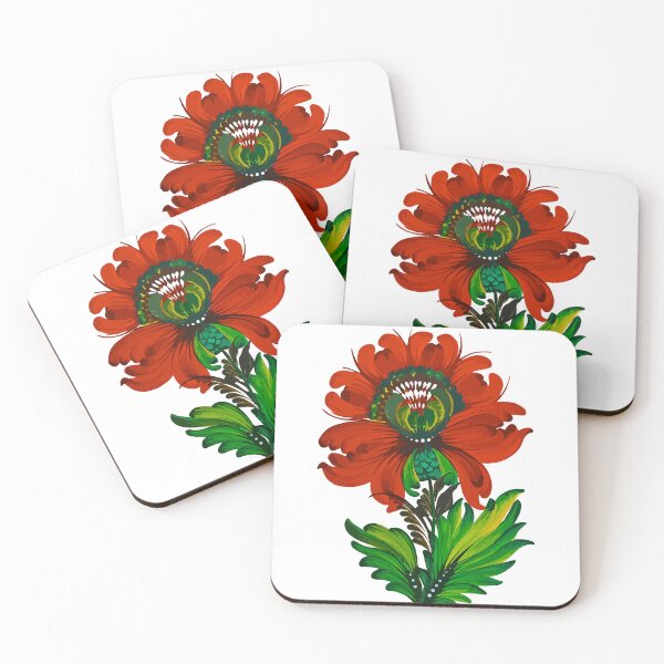 Item preview, Red flower designed and sold by MALVA UA.