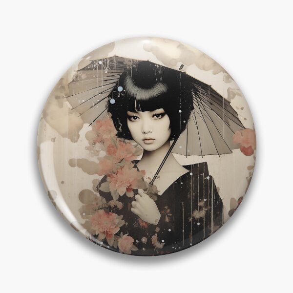 Item preview, Vintage Japanese Lady designed and sold by Made-by-Gus.