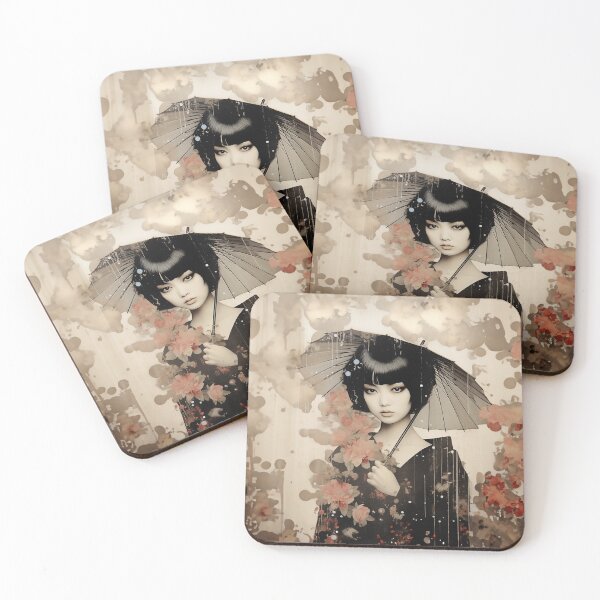 Item preview, Vintage Japanese Lady designed and sold by Made-by-Gus.