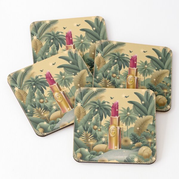 Item preview, Elegant Gold Tropical Jungle Pattern | Botanical Palm Leaves Design designed and sold by Sugar Wisdom .