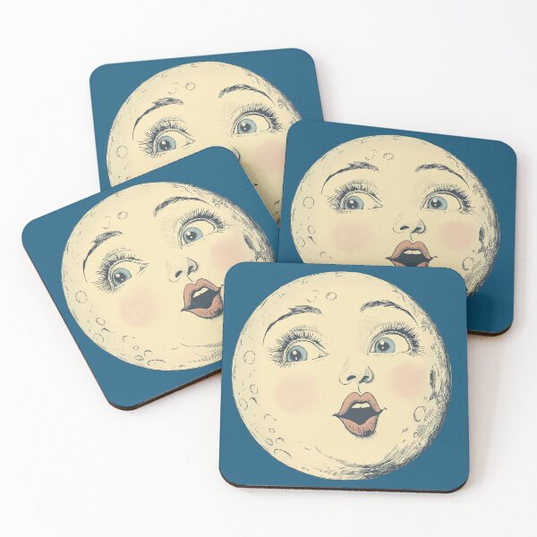 Item preview, Eye Catching Vintage Moon designed and sold by RoseoftheWild.