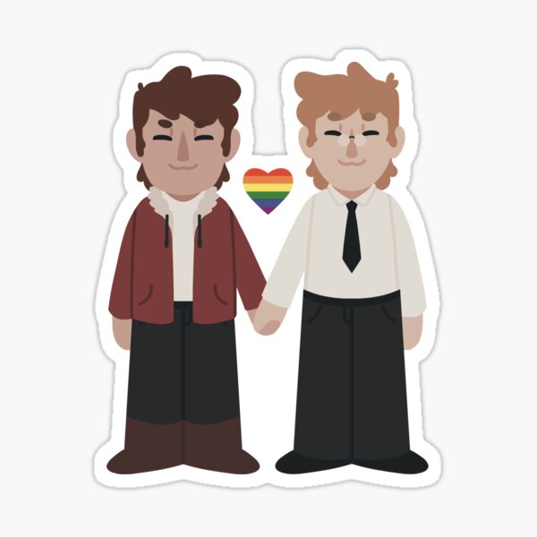 Item preview, Gravity Falls Pride sticker - Fiddlestan designed and sold by s4w44k.