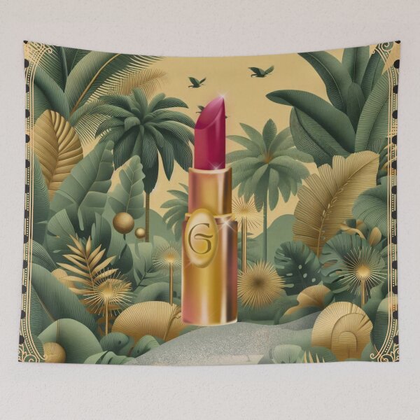 Item preview, Elegant Gold Tropical Jungle Pattern | Botanical Palm Leaves Design designed and sold by Sugar Wisdom .