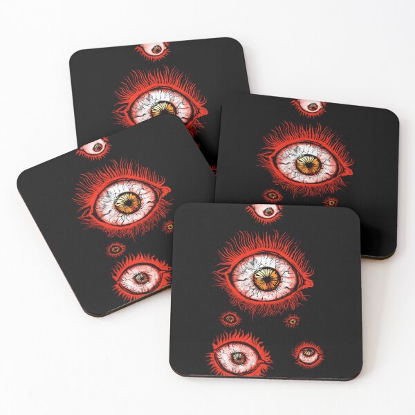 Item preview, Cosmic Horror Eyes - Colorful Eldritch Abomination Art designed and sold by trentnin.