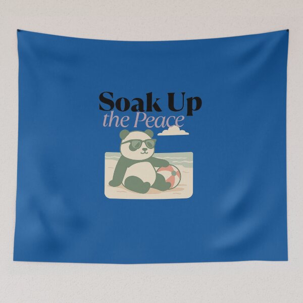 Item preview, SOAK UP THE PEACE designed and sold by mindyourco.