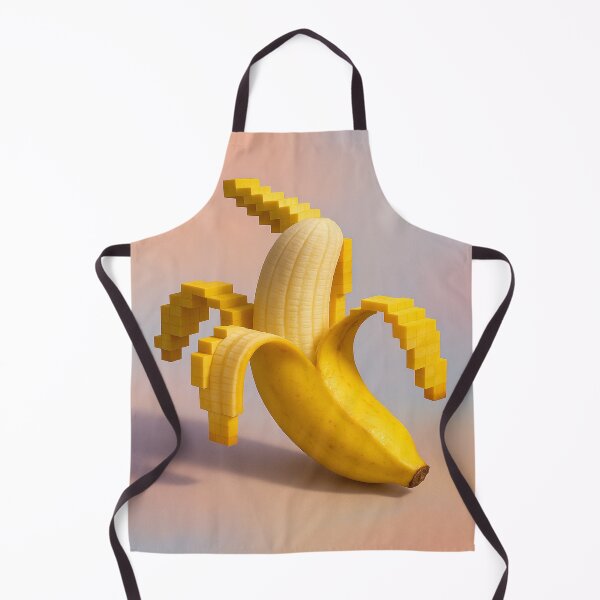 Artikelvorschau, Pixeliger Bananenwahnsinn entworfen und verkauft von POD DYNASTY | Original Print On Demand T-Shirt Graphics.