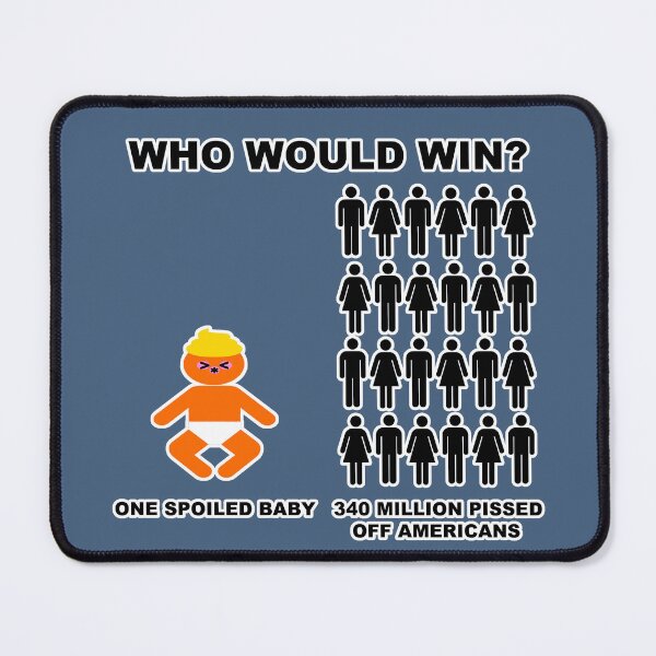 Item preview, Anti-Trump - Who Would Win designed and sold by KrudeKraft.