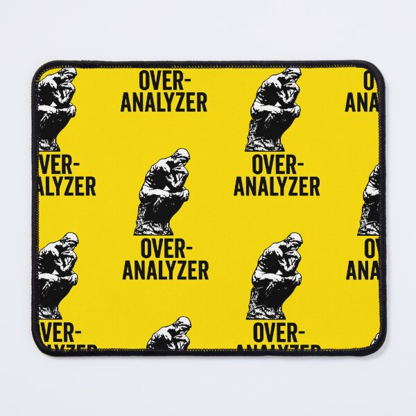 Item preview, over thinker  designed and sold by CrossyInk.