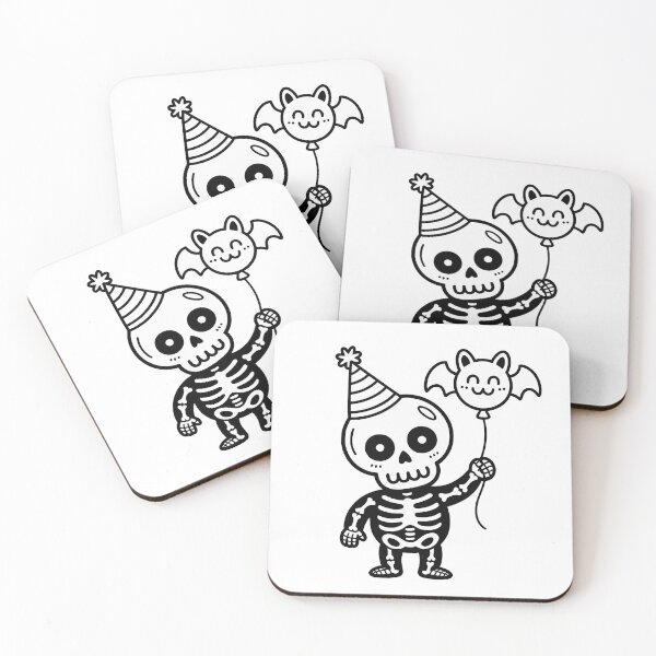 Item preview, skeleton white balloon designed and sold by jkrphoto.